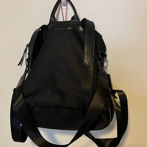 Black Backpack Purse